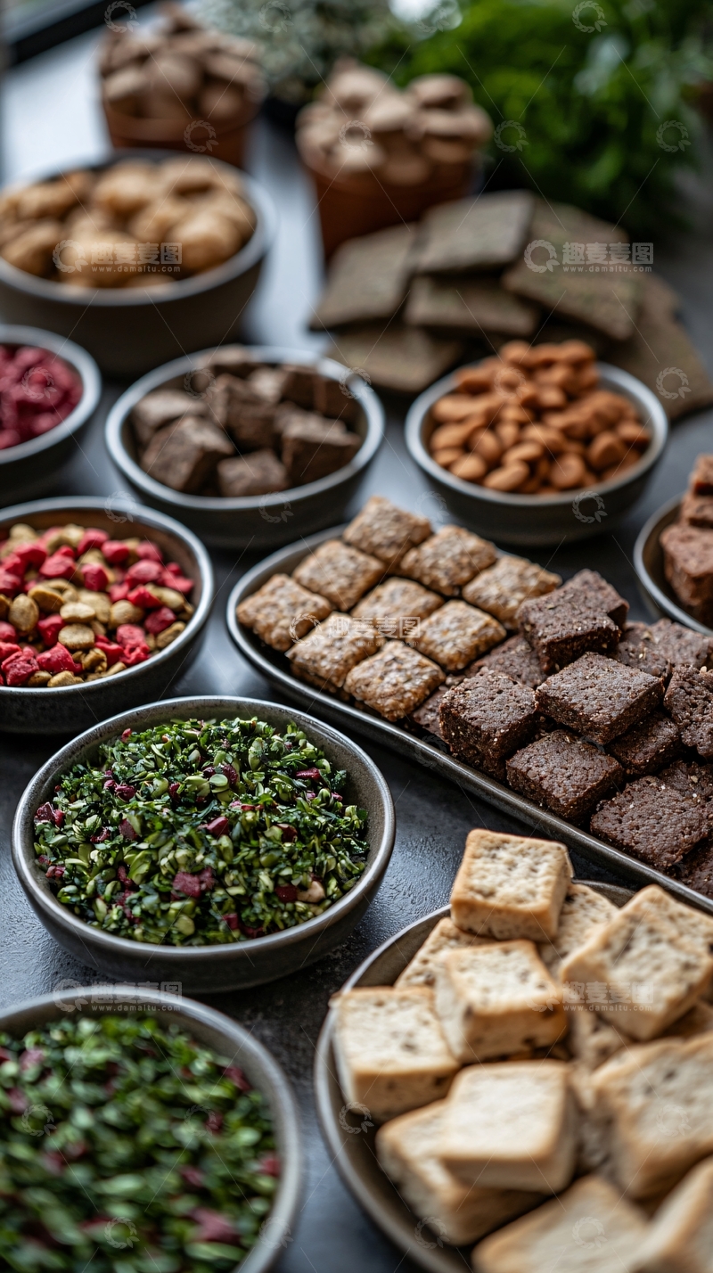 高清大图下载【趣麦麦图】各种零食小吃拼盘