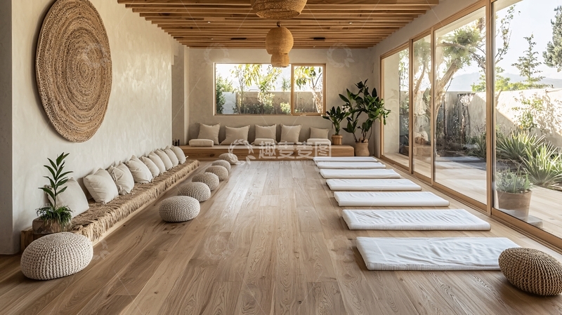 高清大图下载【趣麦麦图】日式禅意房间