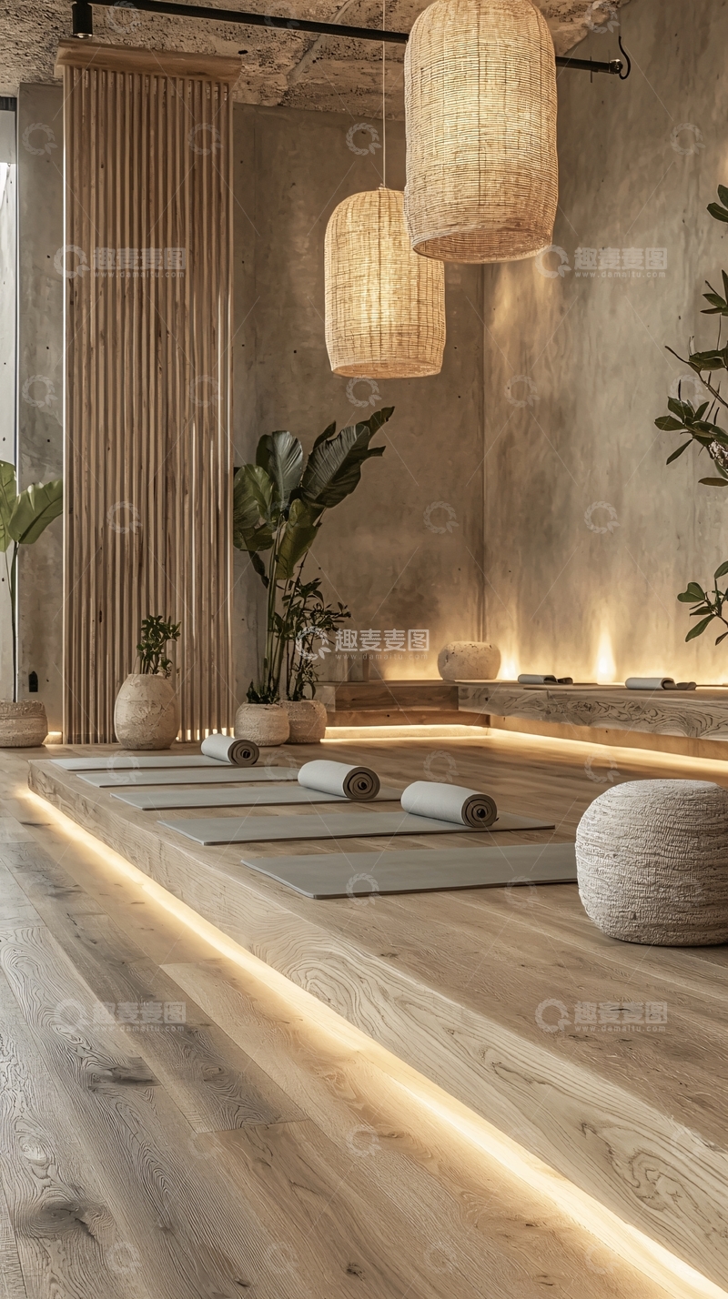 高清大图下载【趣麦麦图】瑜伽室高清图片