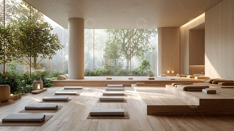 高清大图下载【趣麦麦图】瑜伽室高清图片