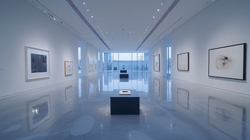 艺术画廊内部空间
