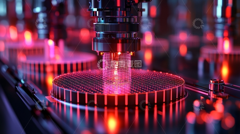 高清大图下载【趣麦麦图】高科技生产线上的小瓶