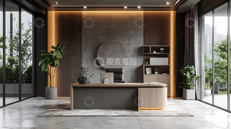 高清大图下载【趣麦麦图】现代风格办公室