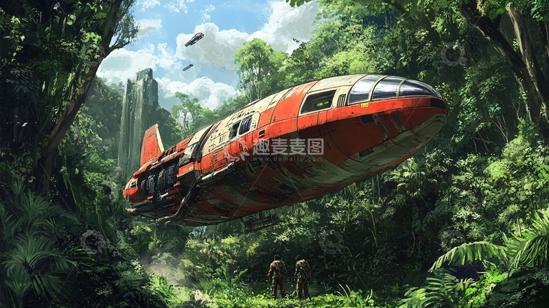 高清大图下载【趣麦麦图】科幻原画