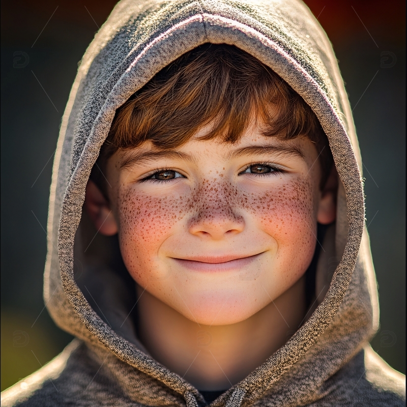 阳光下的小男孩2