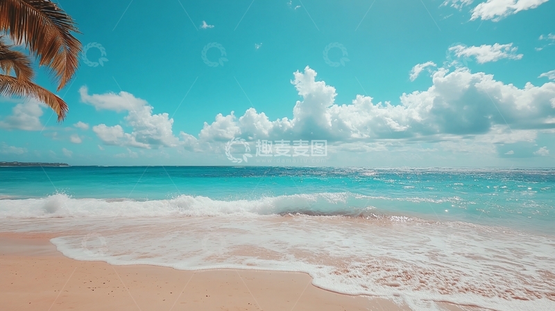 高清大图下载【趣麦麦图】唯美海滩