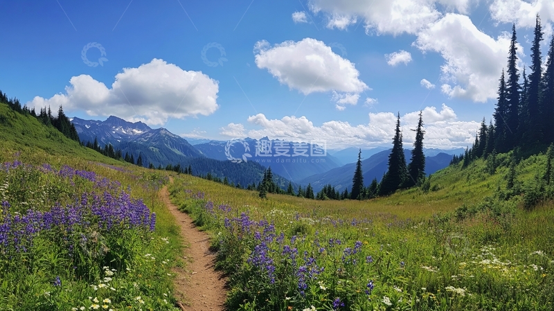 高清大图下载【趣麦麦图】苎萝山
