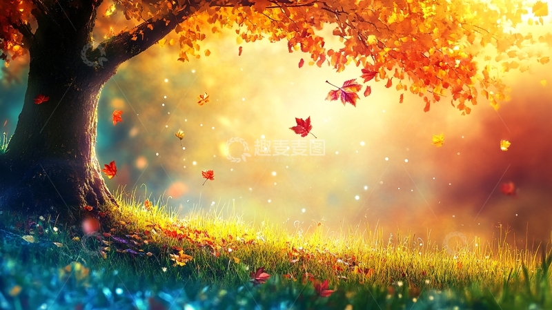 高清大图下载【趣麦麦图】秋色梦幻风光