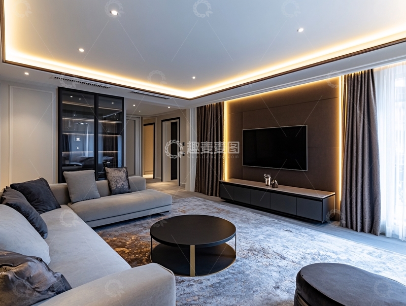 高清大图下载【趣麦麦图】无主灯效果