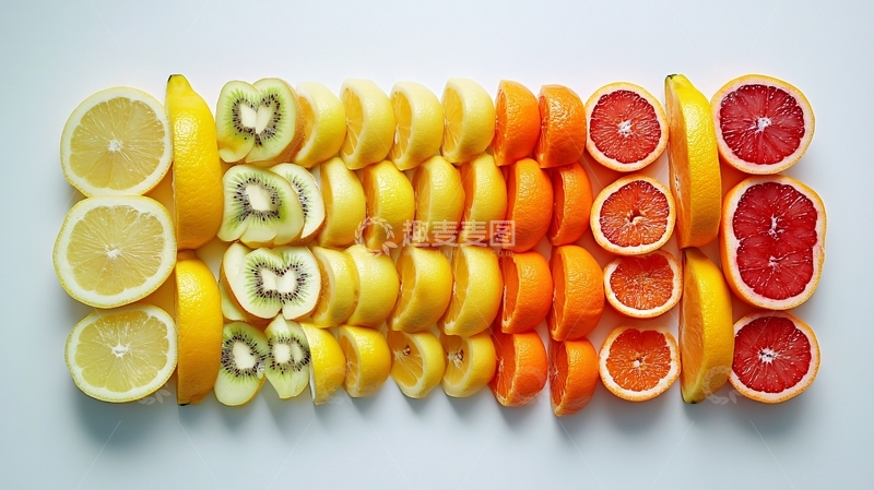 高清大图下载【趣麦麦图】水果创意色彩