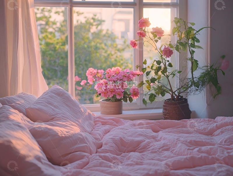 高清大图下载【趣麦麦图】粉嫩房间1