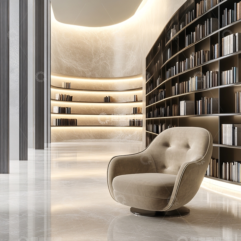 高清大图下载【趣麦麦图】书廊