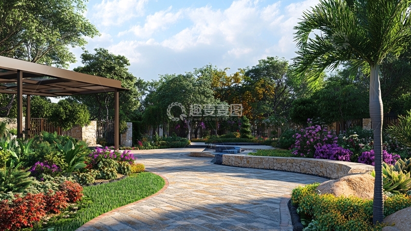 高清大图下载【趣麦麦图】-高端园林设计