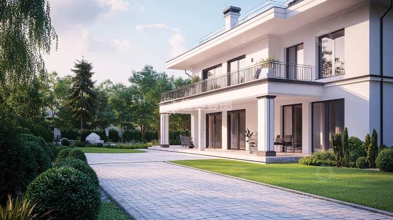 高清大图下载【趣麦麦图】别墅3dsmax