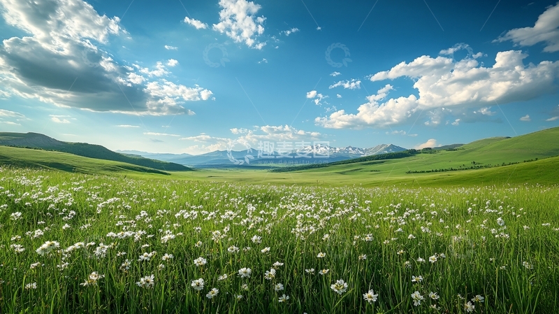 高清大图下载【趣麦麦图】草原风光壁纸1