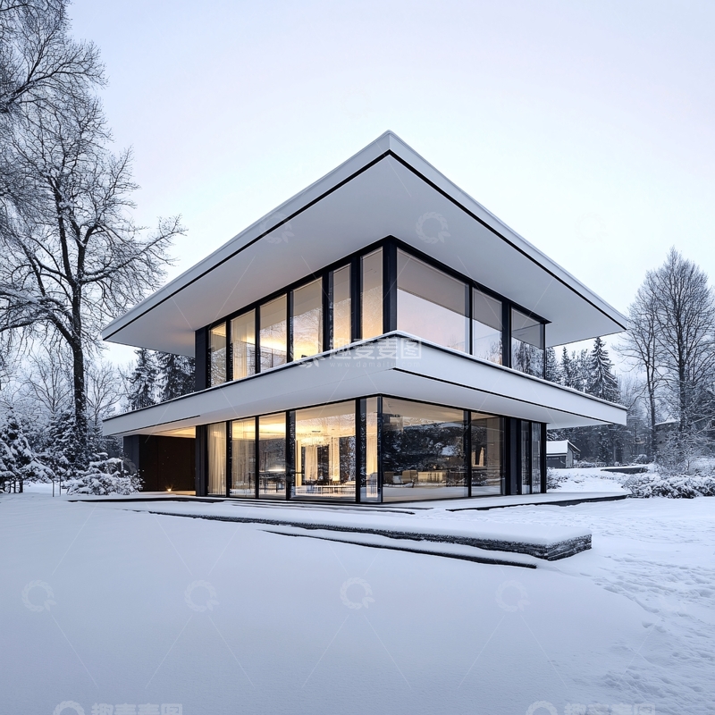 高清大图下载【趣麦麦图】建筑设计别墅设计