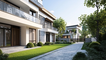 新中式别墅自建房建筑