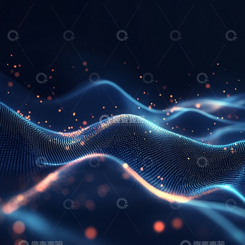 高清大图下载【趣麦麦图】科技抽象