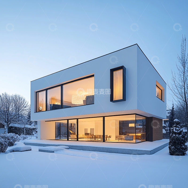 高清大图下载【趣麦麦图】现代简约豪宅