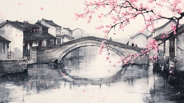 唯美浪漫江南水乡风情