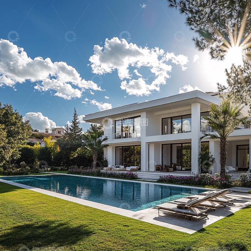 高清大图下载【趣麦麦图】豪宅海外房产