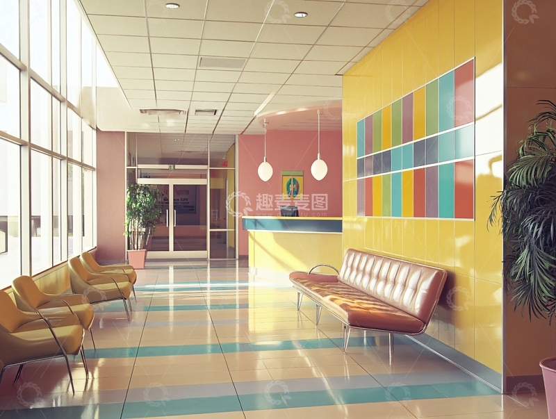 高清大图下载【趣麦麦图】医院墙面配色1