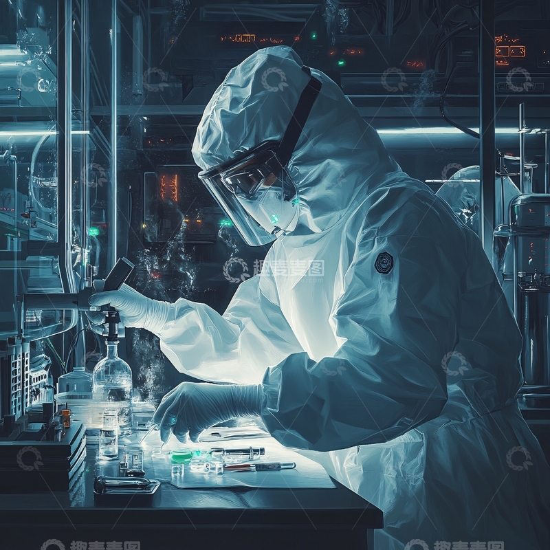 高清大图下载【趣麦麦图】科技科研科学医药