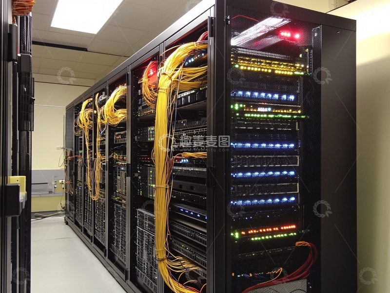 高清大图下载【趣麦麦图】服务器过道1