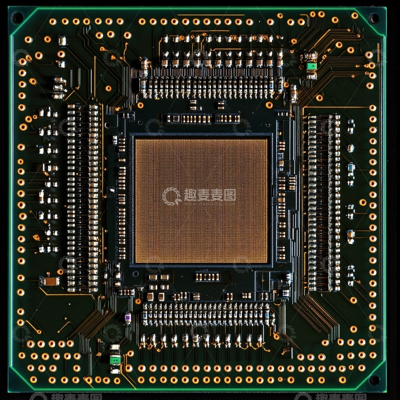 高清大图下载【趣麦麦图】单面电路板