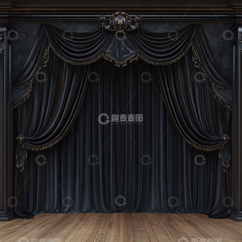 高清大图下载【趣麦麦图】幕布欧式