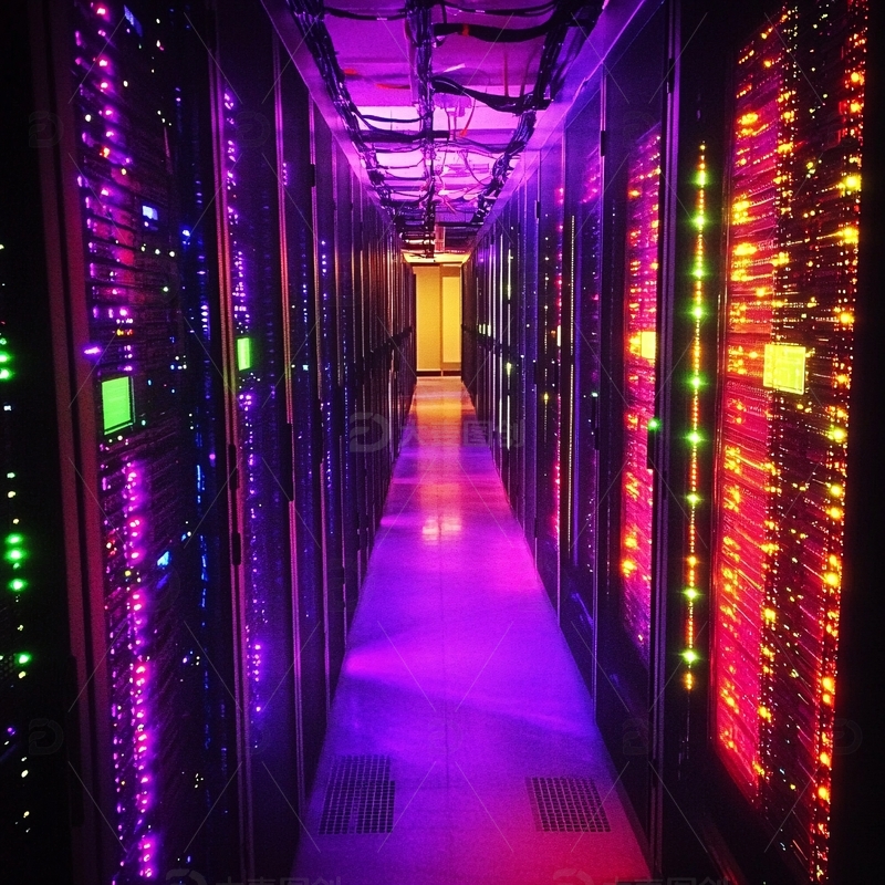 高清大图下载【趣麦麦图】服务器过道2