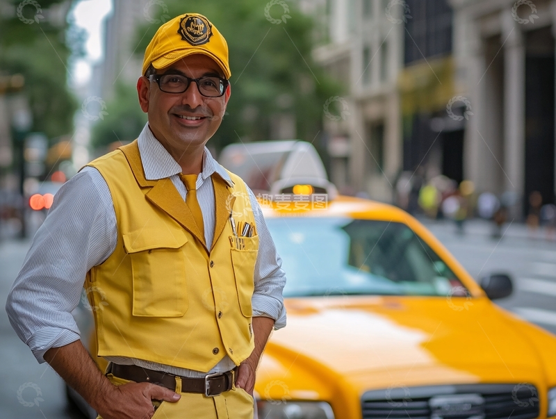 高清大图下载【趣麦麦图】纽约出租车