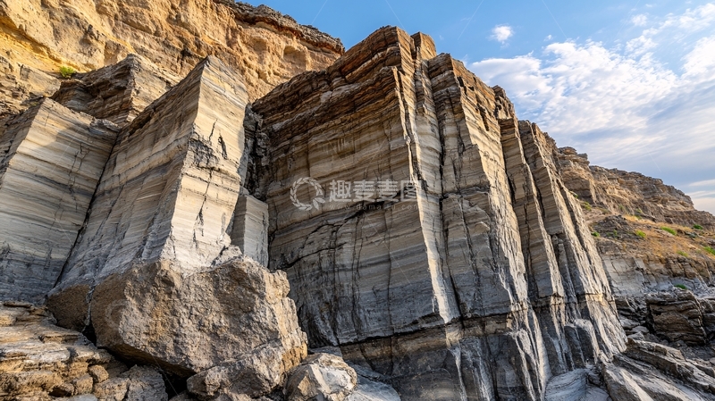 高清大图下载【趣麦麦图】波浪谷峭壁