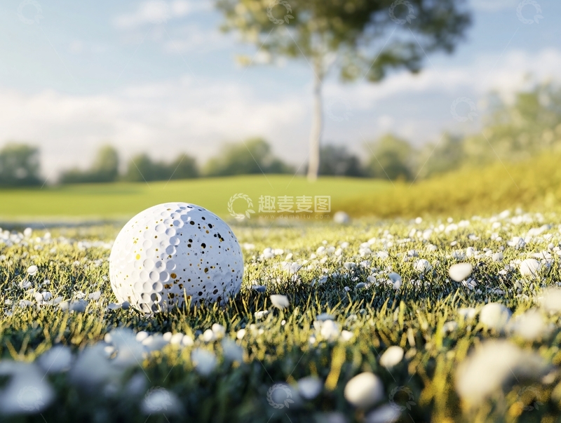 高清大图下载【趣麦麦图】高尔夫球图片