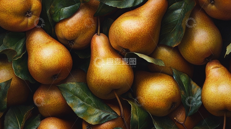 高清大图下载【趣麦麦图】梨背景实拍