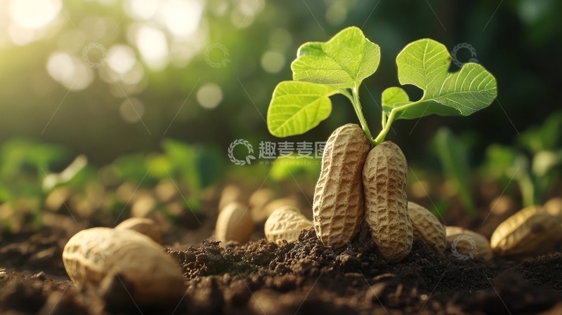 高清大图下载【趣麦麦图】唯美花生5