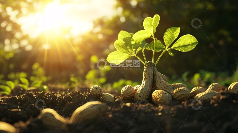 高清大图下载【趣麦麦图】-春天种土豆