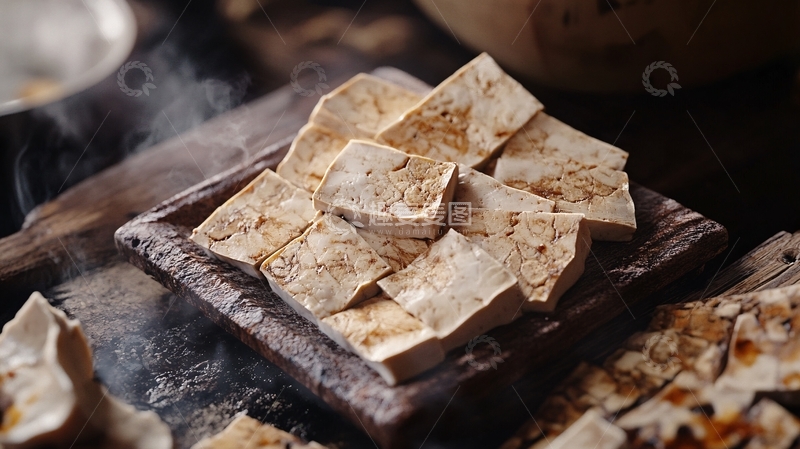 高清大图下载【趣麦麦图】潮汕豆腐