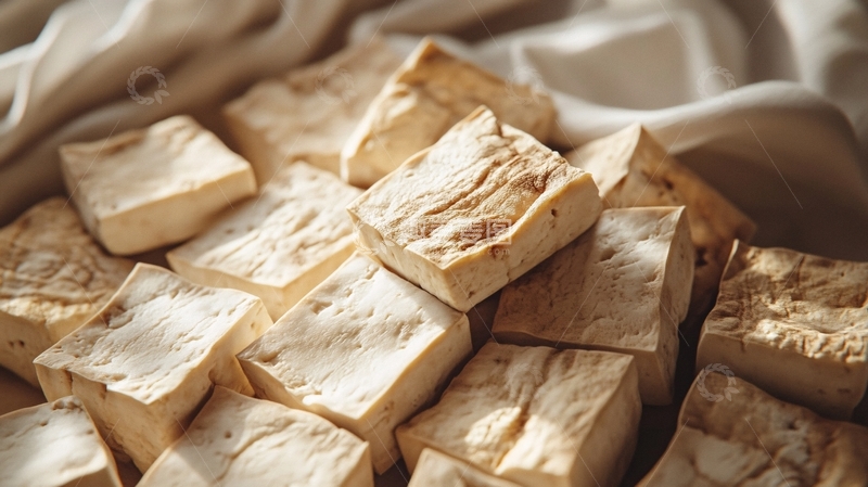 高清大图下载【趣麦麦图】卤豆腐素材