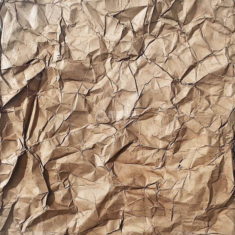 高清大图下载【趣麦麦图】揉皱的牛皮纸