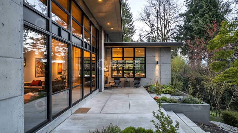 高清大图下载【趣麦麦图】现代庭院家居