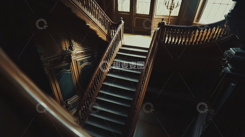 高清大图下载【趣麦麦图】人大之家楼梯