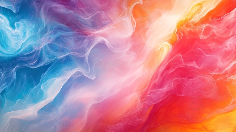 高清大图下载【趣麦麦图】炫彩流动色彩背景