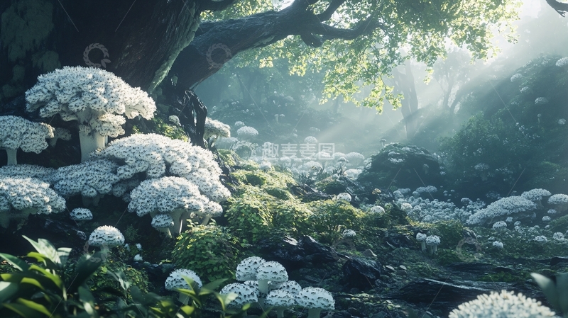 高清大图下载【趣麦麦图】梦幻森林场景1