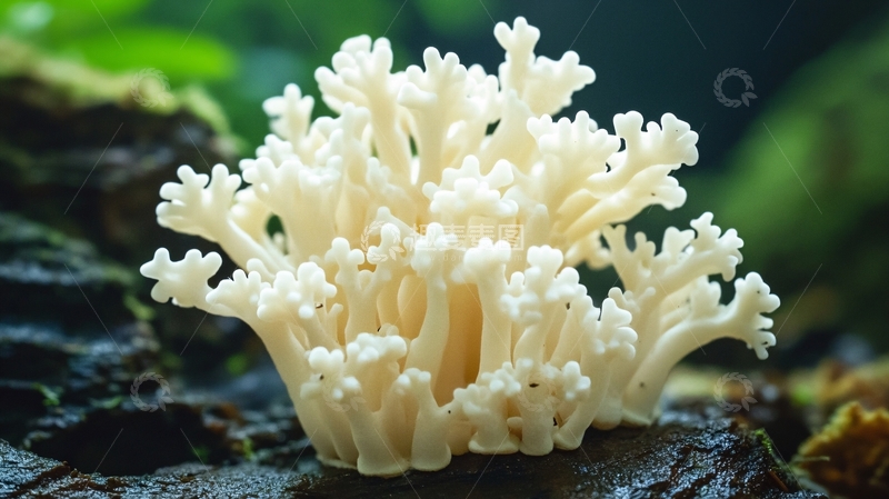高清大图下载【趣麦麦图】鹿角珊瑚菌