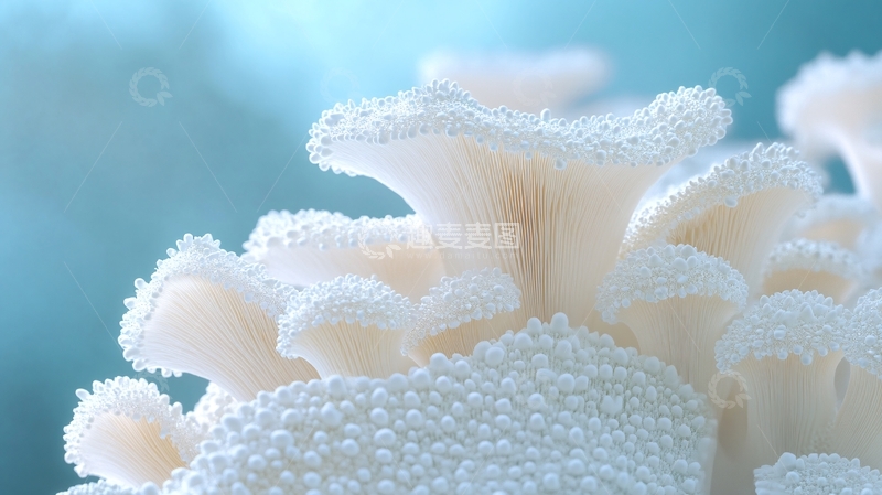 高清大图下载【趣麦麦图】白色菌褶