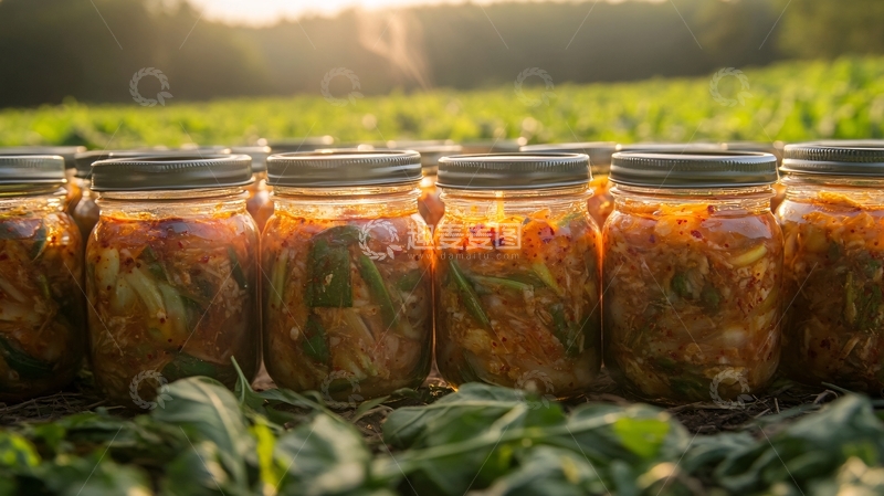 高清大图下载【趣麦麦图】泡菜基地
