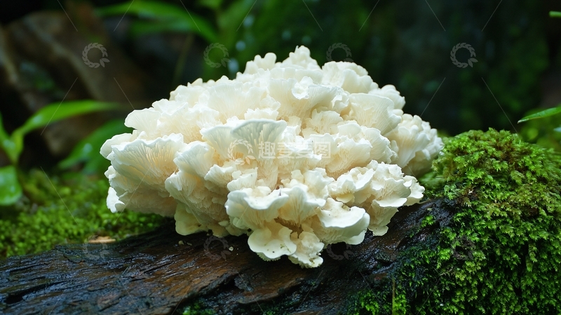 高清大图下载【趣麦麦图】陕南白木耳