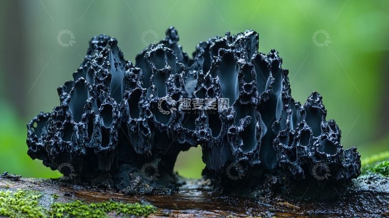 高清大图下载【趣麦麦图】黑木耳生长环境