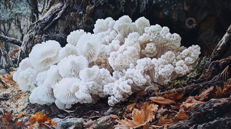 高清大图下载【趣麦麦图】特色珊瑚菌